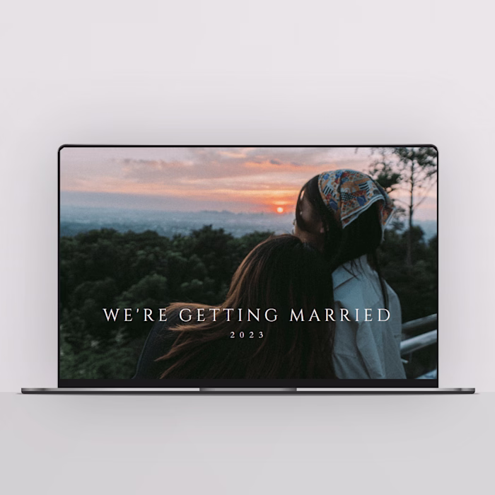 Kate & Jemma - Wedding Invitation