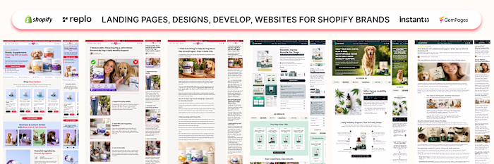 Conversion-Focused Shopify Experiences
I help Shopify