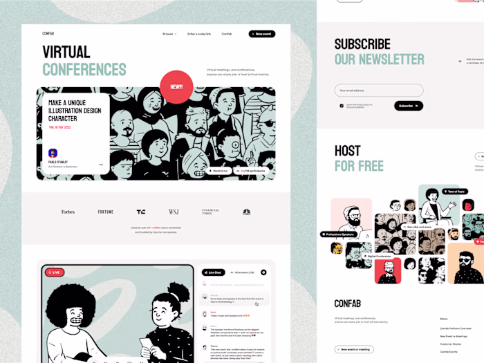 Virtual conferences