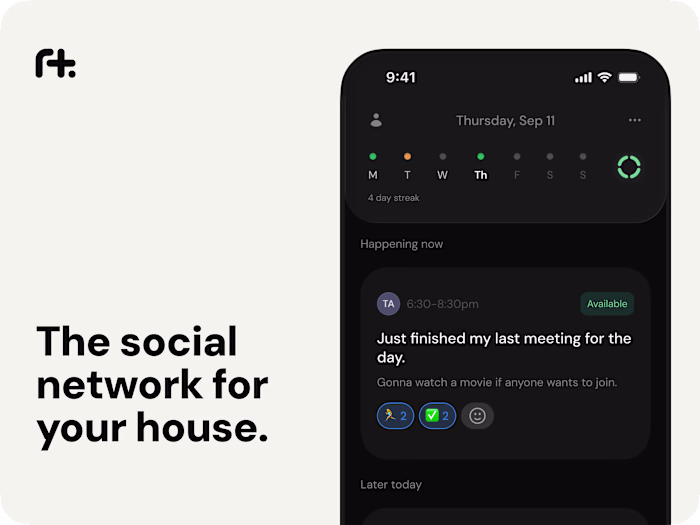 RoomAid: the social network for your house.