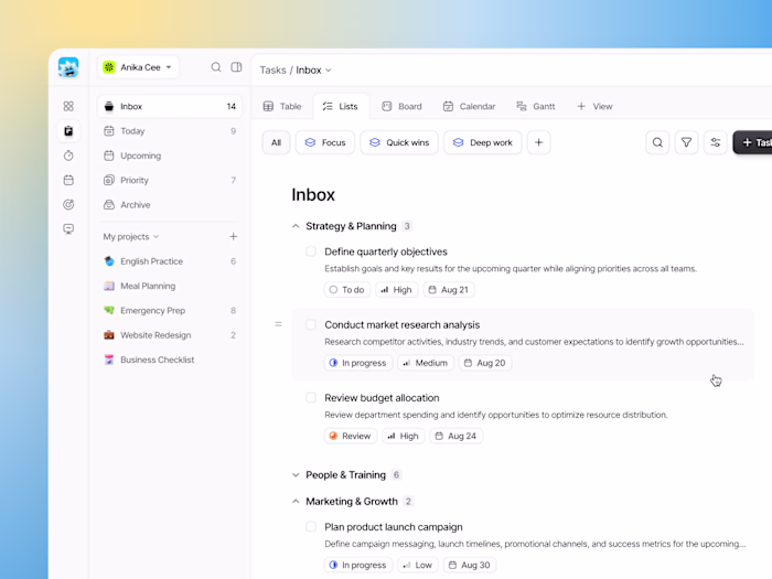 Dailo — AI Productivity Workspace