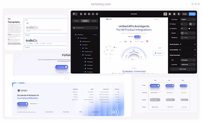 TartanHQ - FinTech Website &