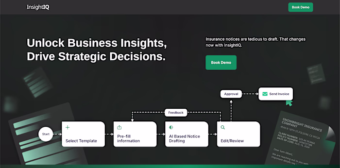 InsightIQ - Website Development