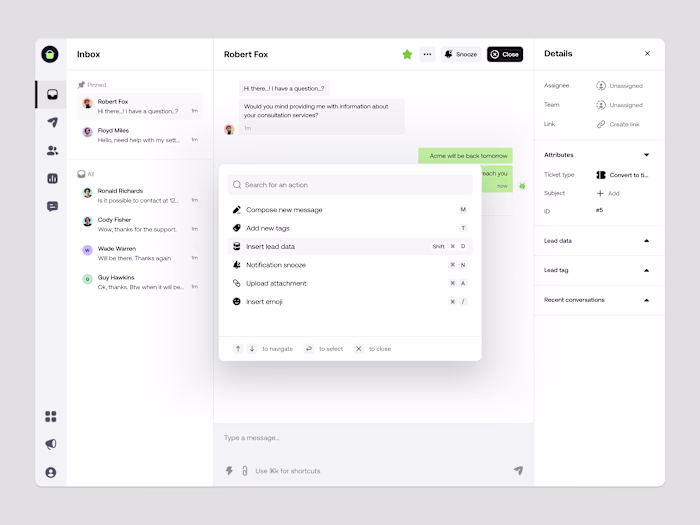 Customer Support - Platform
