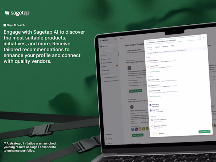 Sagetap - B2B SaaS Marketplace