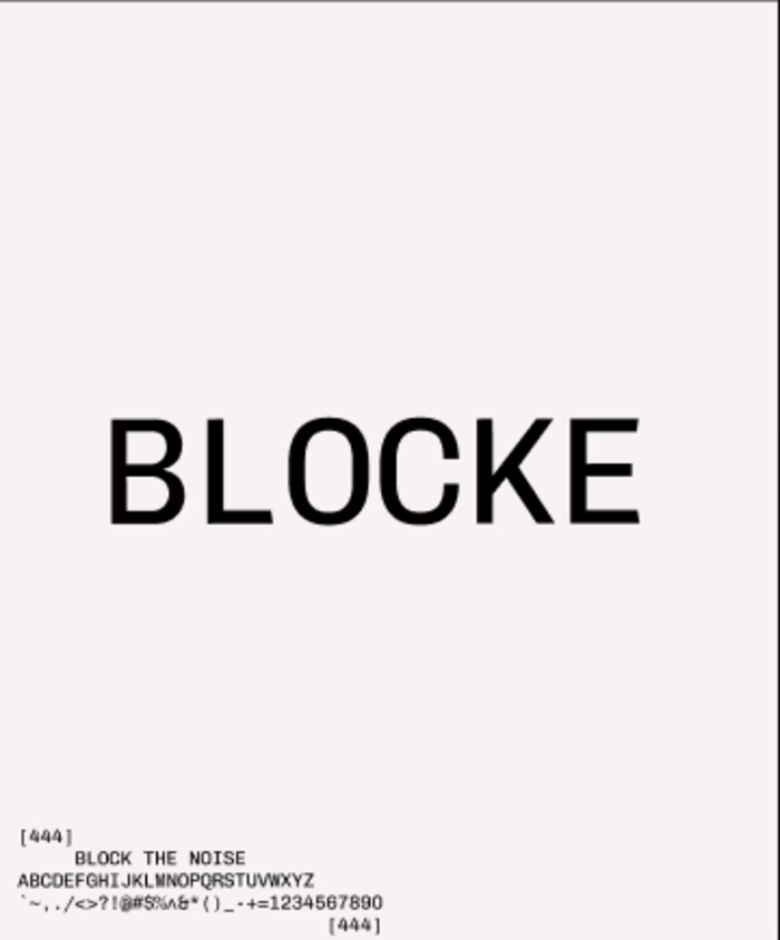 Brand Identity Concept Design - Runner's Club "BLOCKE" - Wor...
