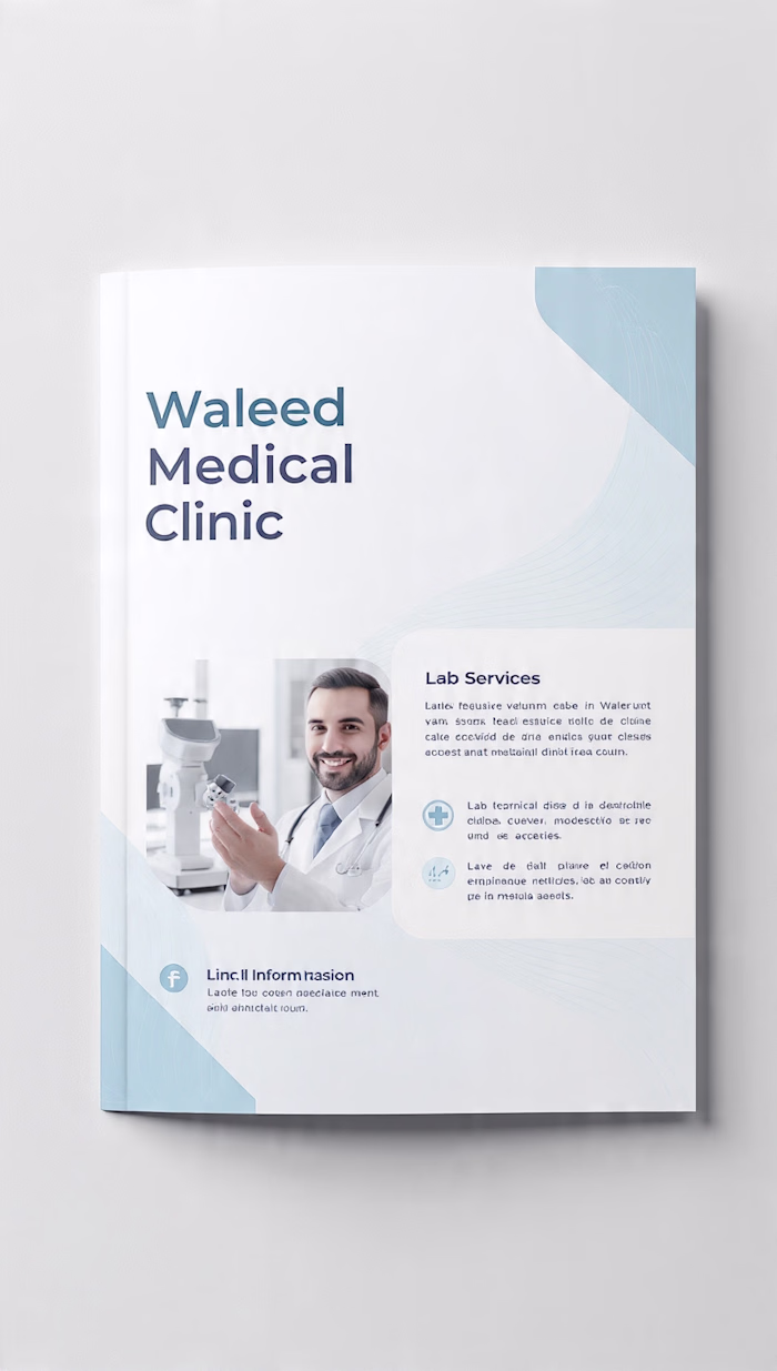 Clinic Brochure Design - Waleed