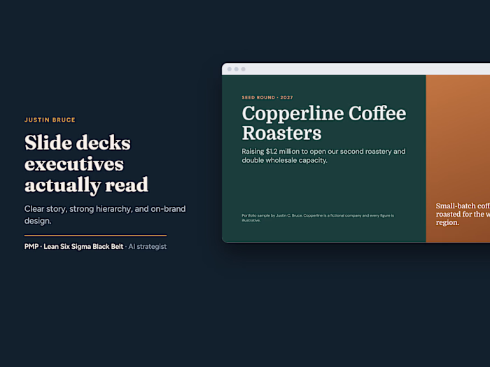 Investor Deck and Brand System for Growing Companies