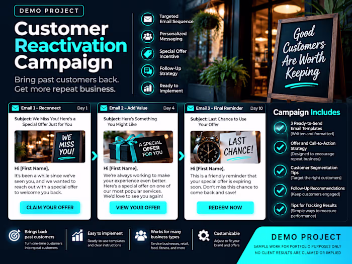 Customer Reactivation Campaign — Demo