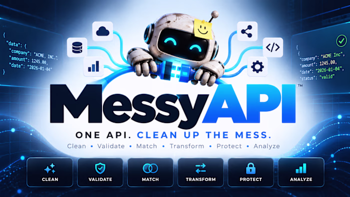 Built MessAPI, a production-ready data