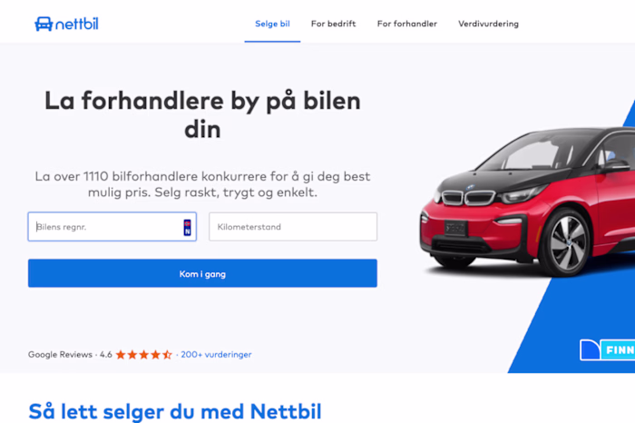 Nettbil.no via Toptal