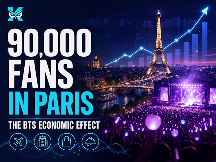 90,000 Fans in Paris: The BTS Economic Effect