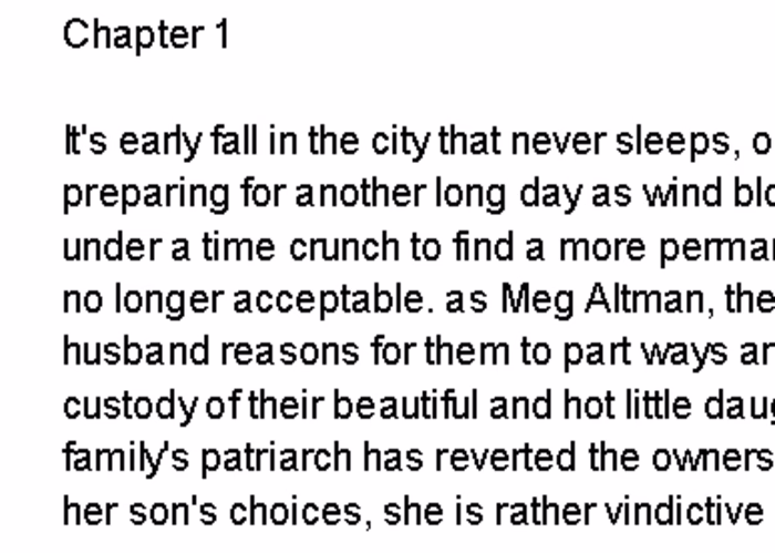 Act of fictitious story telling