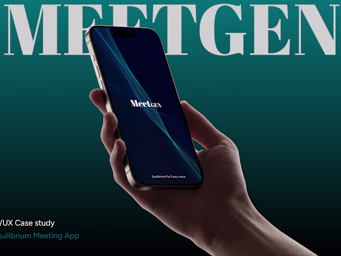 Equilibrium Meeting App - Case study