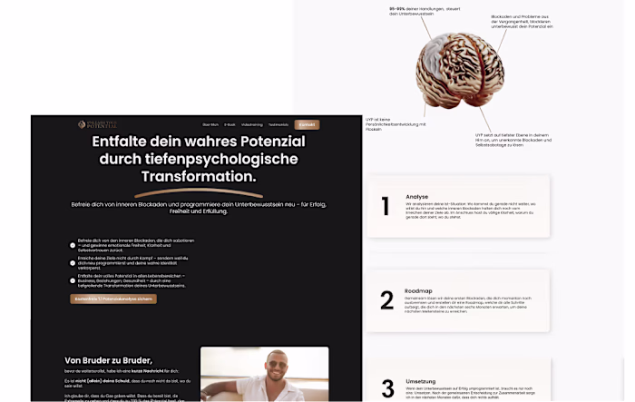 Innovative Landing Pages for Ayman Jibai's Coaching Services