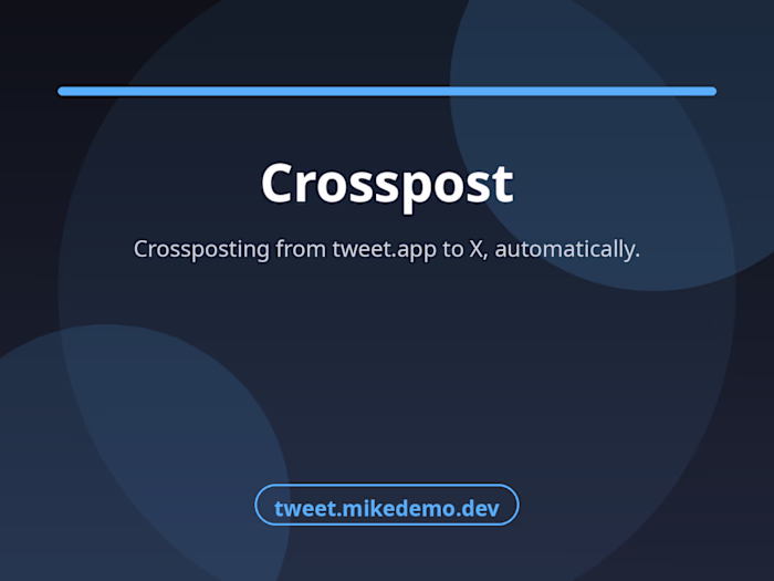 Crosspost