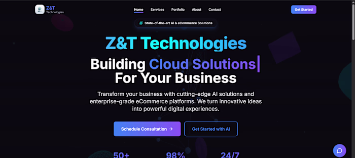 Z&T Technologies — Company Website