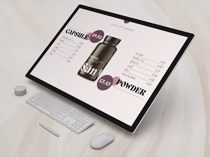 Investment deck for Sān Wellness