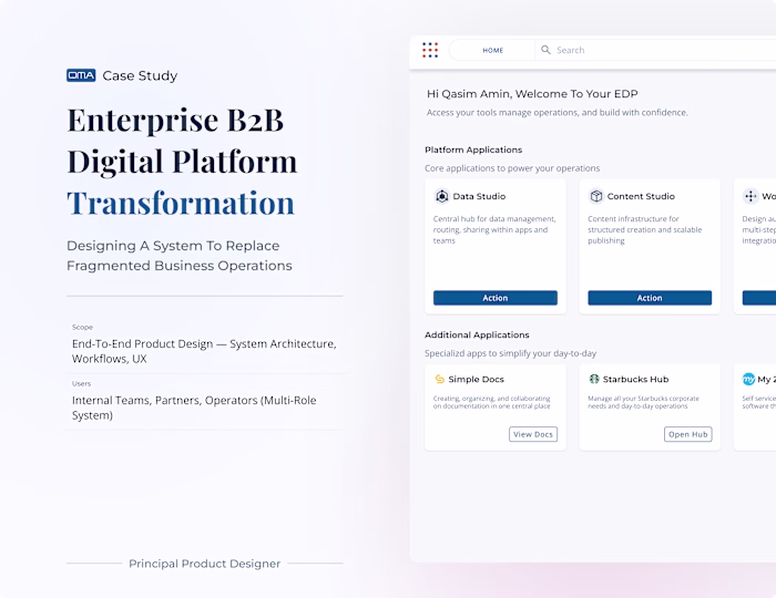 Enterprise B2B Platform Transformation
