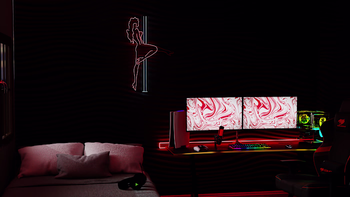 Gaming Setup 3D