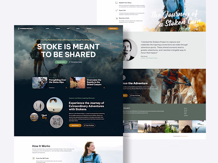 Stoken Project, an adventure-sports storytelling