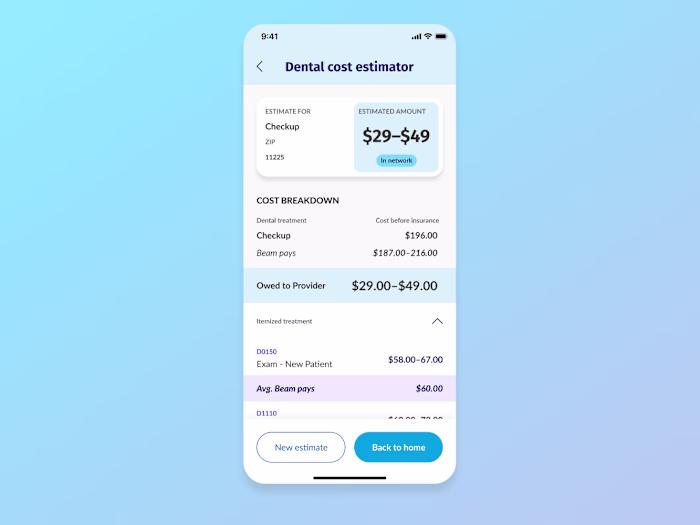 Dental Cost Estimator
