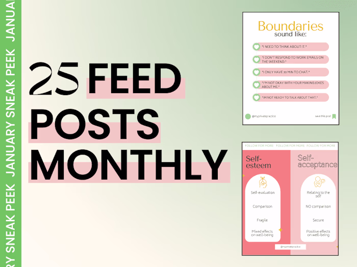 Social Media Posts