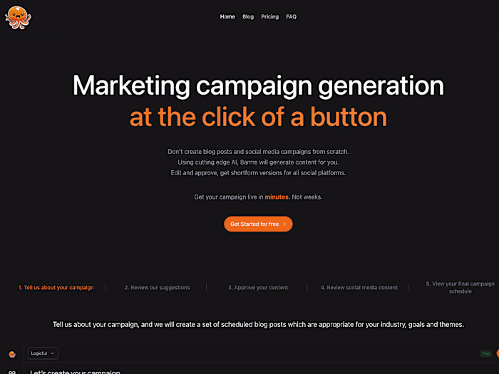 Training AI to Create Tailored Solutions that Optimise Marketers