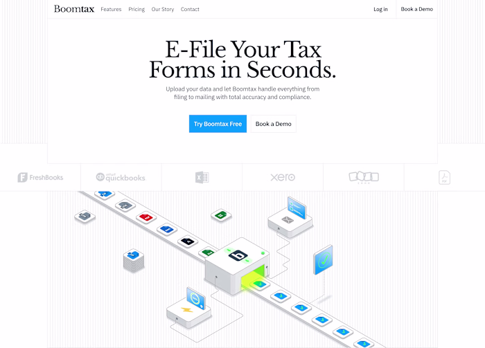 BoomTax Landing Page Redesign