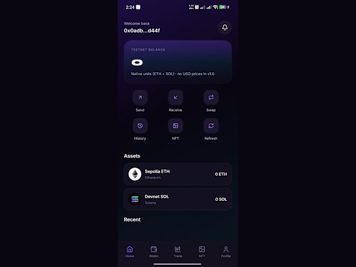 BlockFlow — Native Crypto Wallet