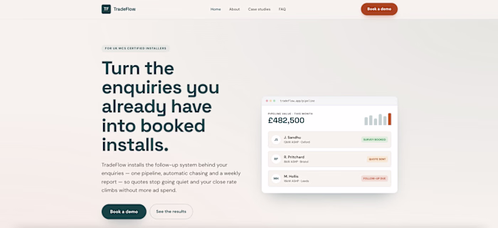 Tradeflow is a modern digital