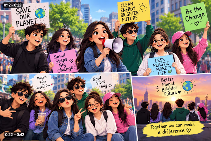 Gz generation protest style