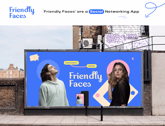 'Friendly Faces Social Networking App