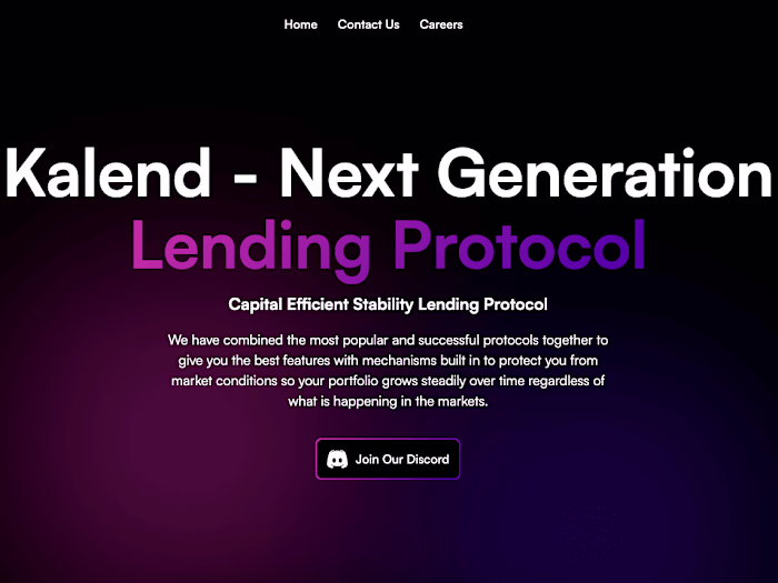 Kalend - Next Generation Lending Protocol