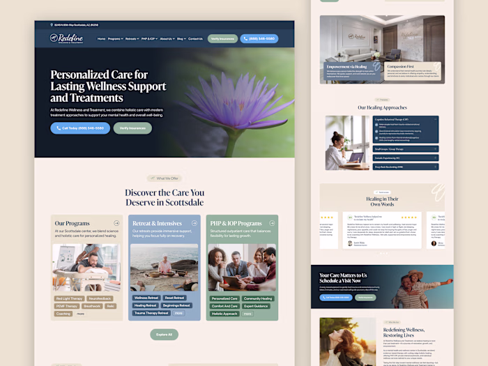 Redefine - Website for a