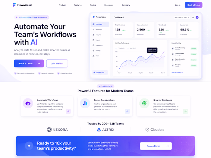 UI/UX Design for Flowwise AI,