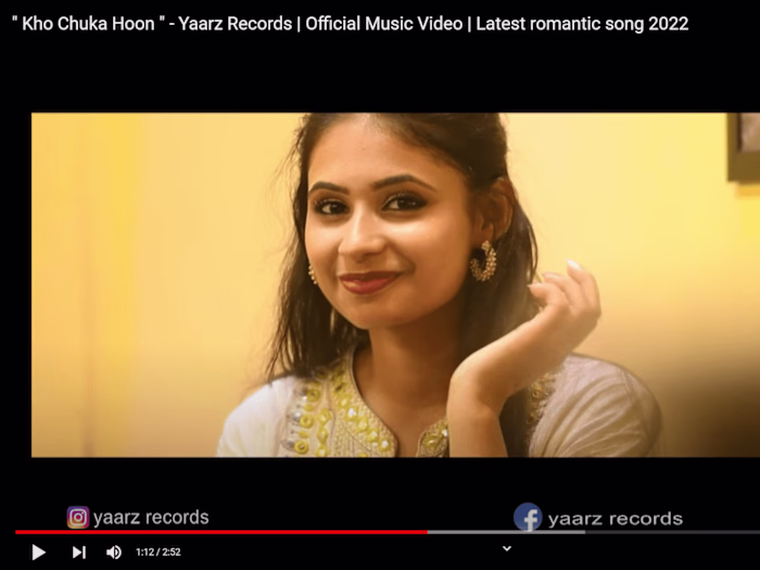 My own music videos