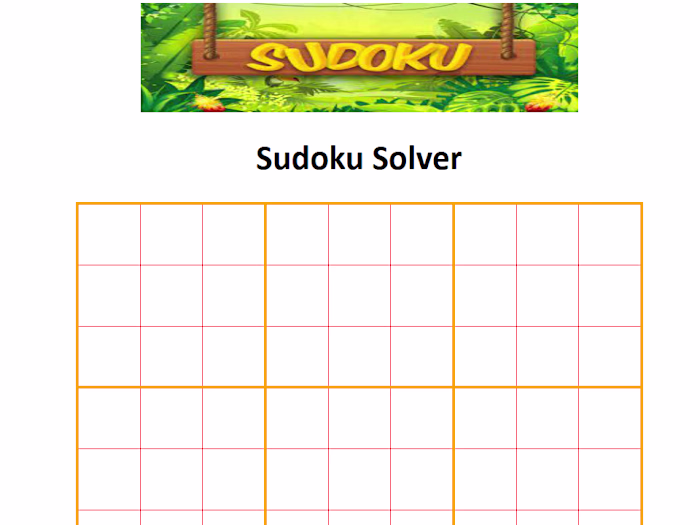 Sudoku Solver