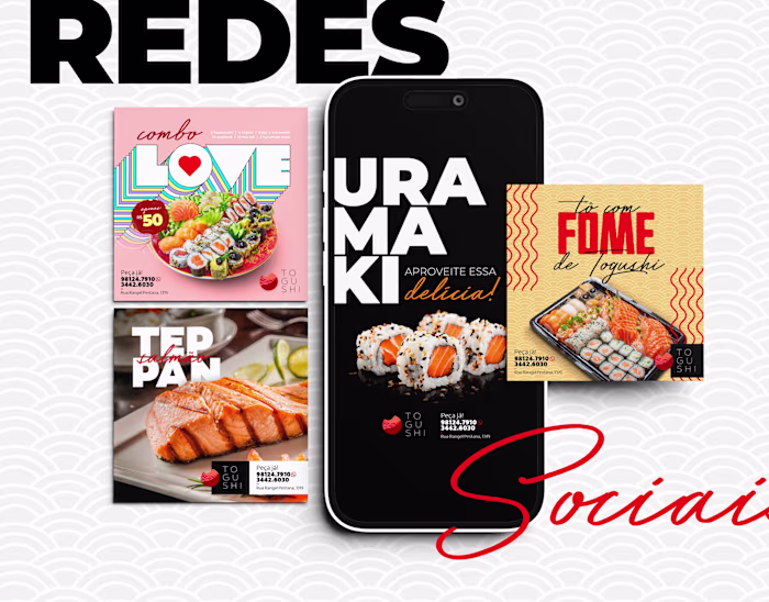 Redes Sociais - Togushi