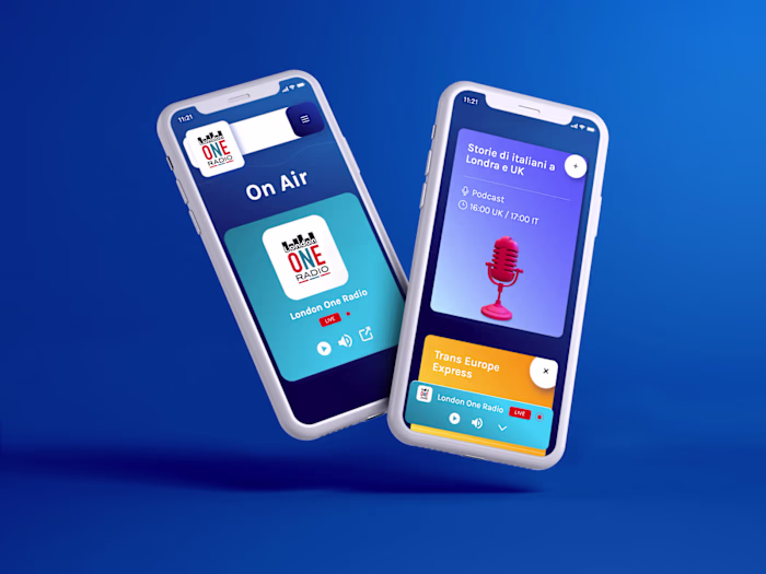 Website Design + Development – London One Radio
