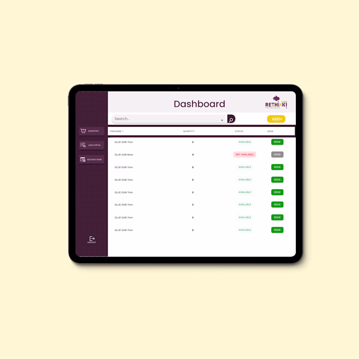 Inventory Management Portal