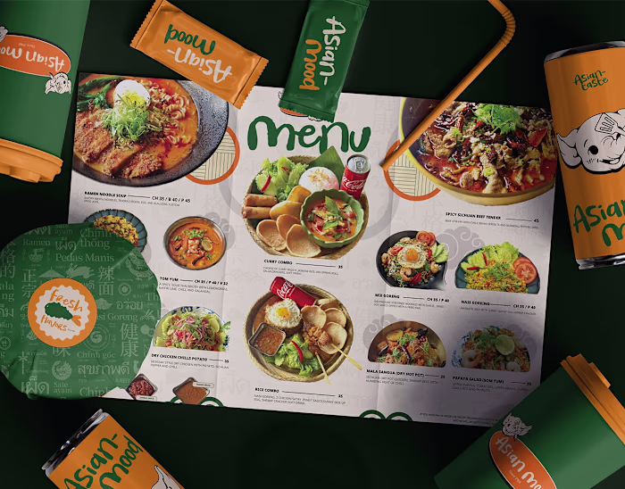 Asian Mood - Asian Restaurant Branding