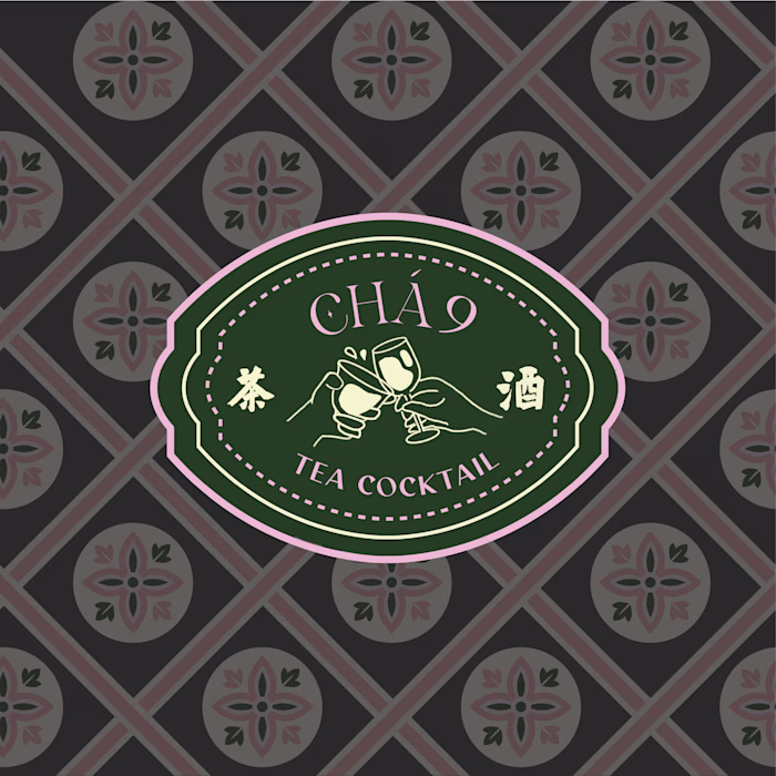 Branding for tea based cocktail