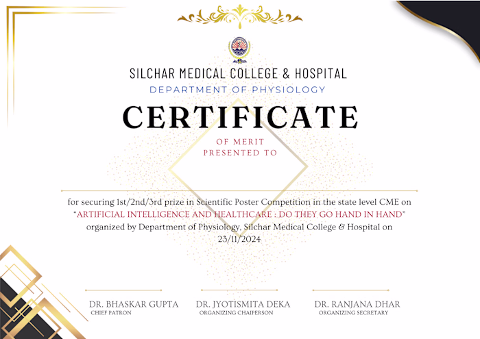 Medical Presentation & Certificate Design for CME Event