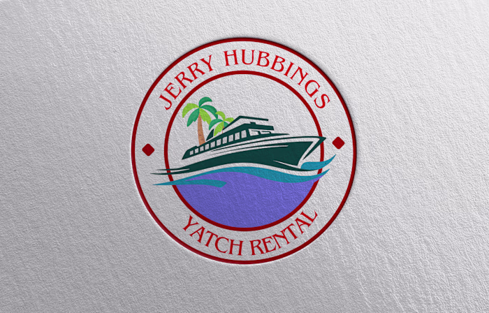 Jerry Hubbings Yatch Rental Logo Design