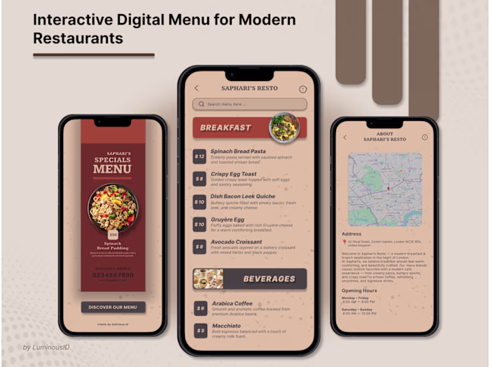 Most restaurant menus still feel