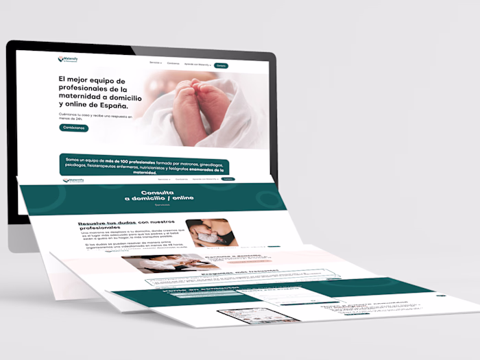 Maternify - Web Design