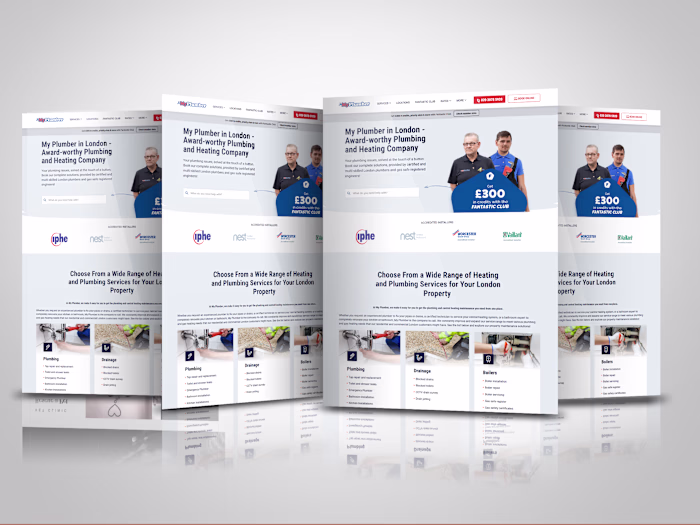 London Plumbing & Heating Website Design & Development