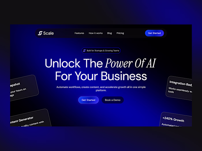 Scale is an innovative AI-powered