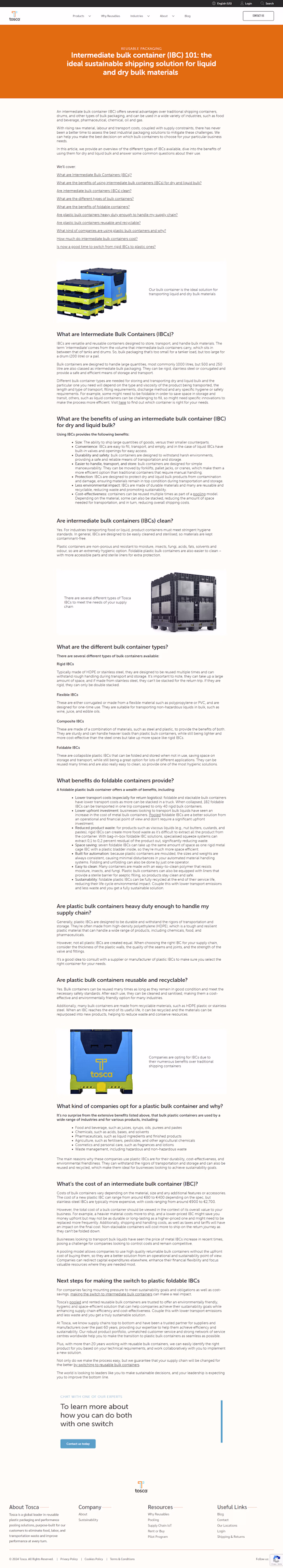 Blog Page Design for B2B Enterprise Company | WordPress